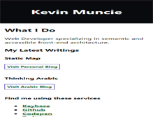 Tablet Screenshot of kmuncie.com